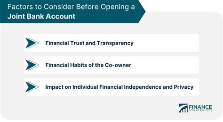 Can a parent have a joint bank account?