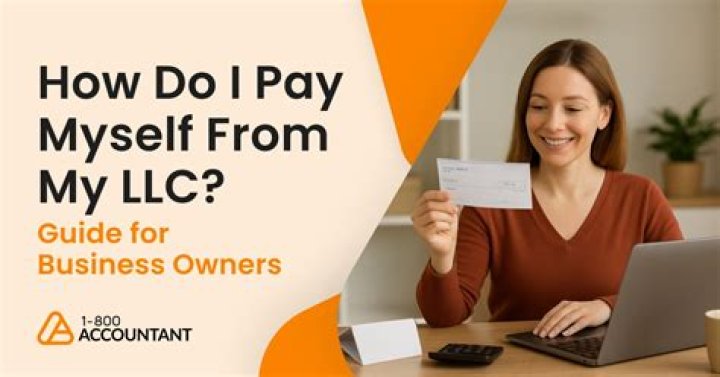 Do I have to pay myself from my LLC?