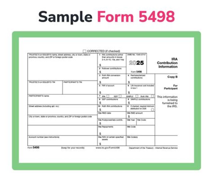 Do I need to include form 5498 on tax return?