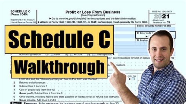 Do nonprofits fill out Schedule C?
