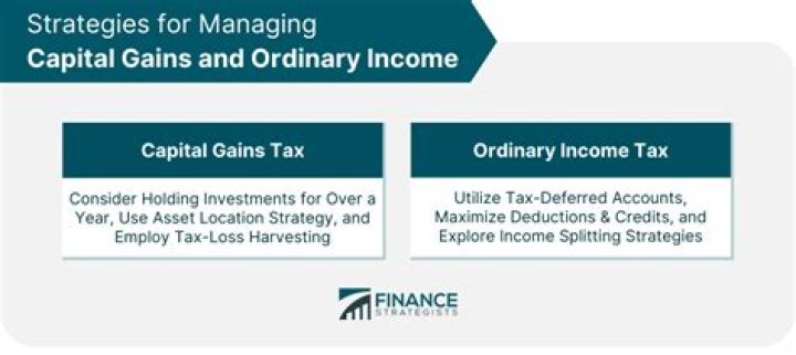 Do you pay capital gains or ordinary income tax?