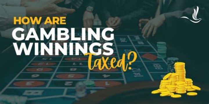How are gambling winnings and losses reported on taxes?