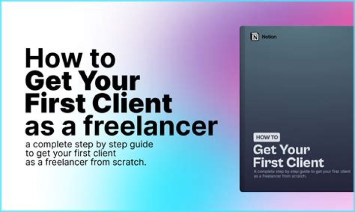 How do freelancers get first clients?