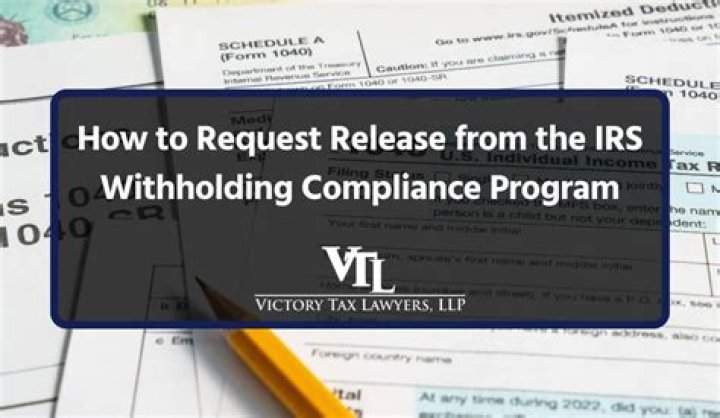 How do I get out of IRS withholding Compliance Program?