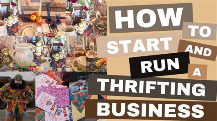 How do I start a thrifting business?