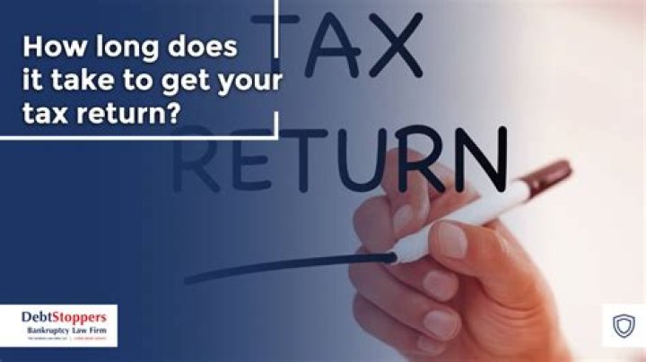 How long does it take to get your tax return if you mail it in?