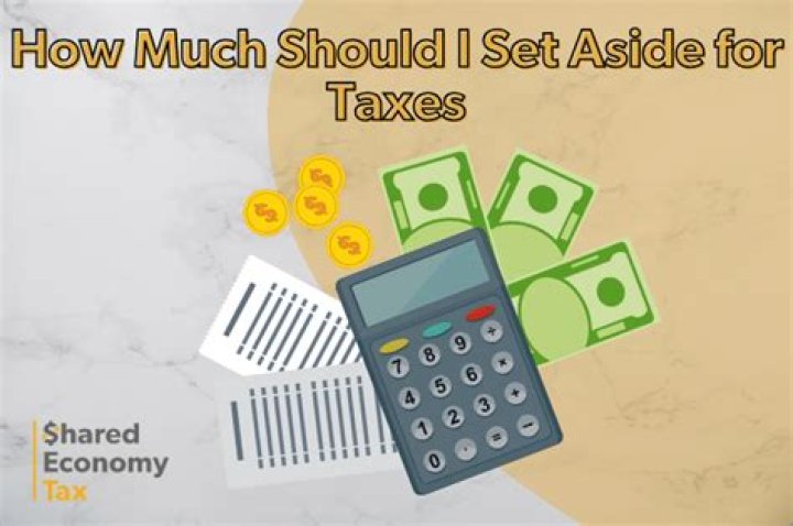 How much should Consultants set aside for taxes?