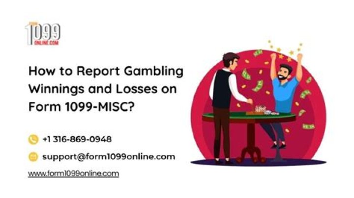 How to report your gambling winnings and losses?