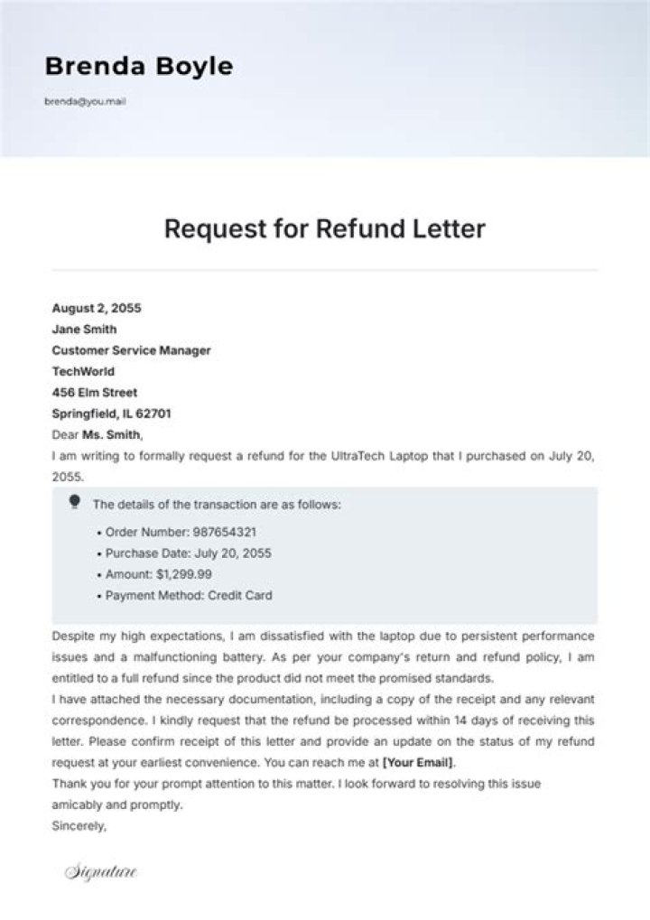 What is notice of refund adjustment?