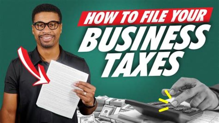 When to file taxes as a small business owner?