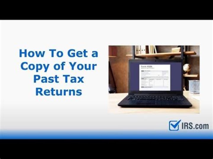 Where can I get a copy of my past tax return?