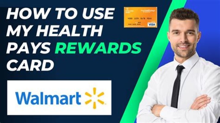 Where can I use my health pays reward card?
